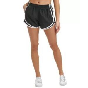 Calvin Klein women s Black Woven Shorts with Pockets Size XS MSRP $36